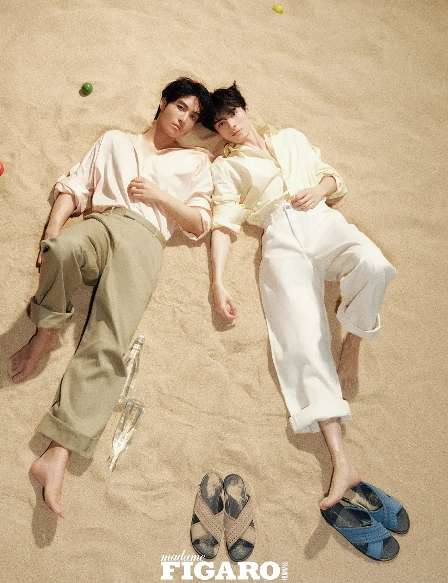 He Changxi & He Yanchao @ madame FIGARO HOMMES China May 2026