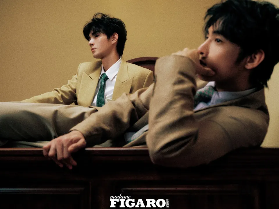 He Changxi & He Yanchao @ madame FIGARO HOMMES China May 2026