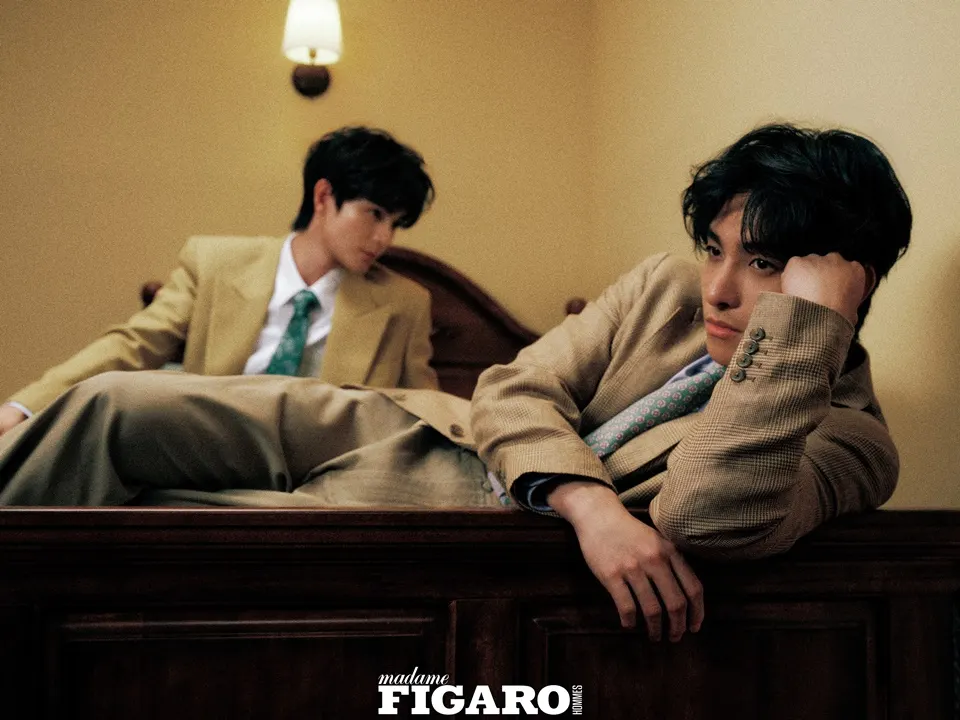 He Changxi & He Yanchao @ madame FIGARO HOMMES China May 2026