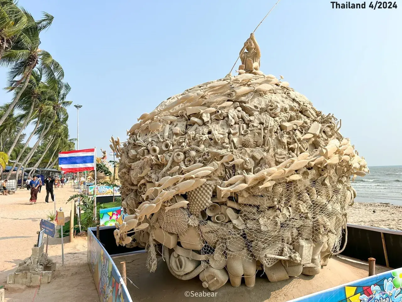 Sand Pagodas at Wan Lai Festival 2024 🇹🇭
