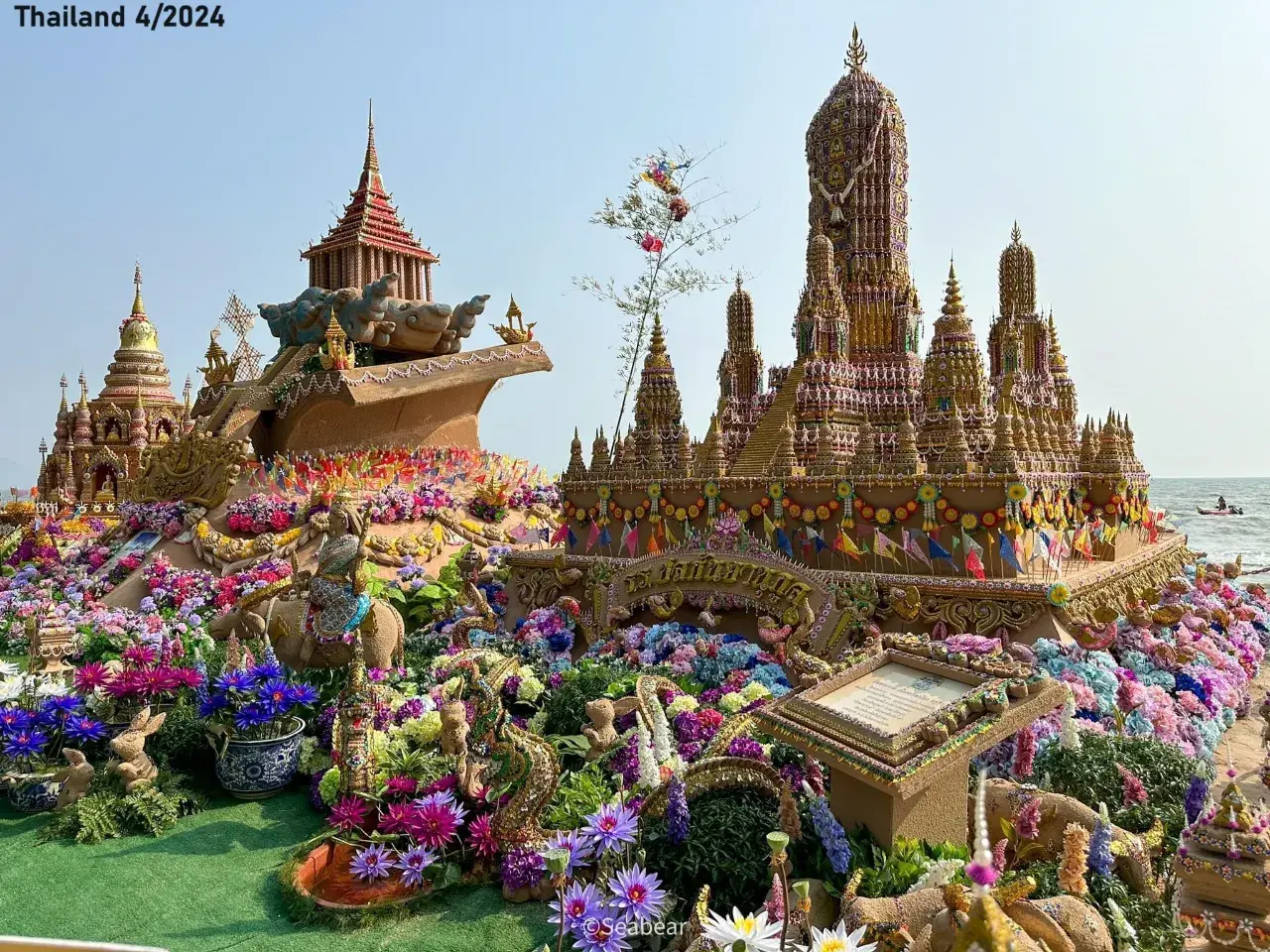 Sand Pagodas at Wan Lai Festival 2024 🇹🇭