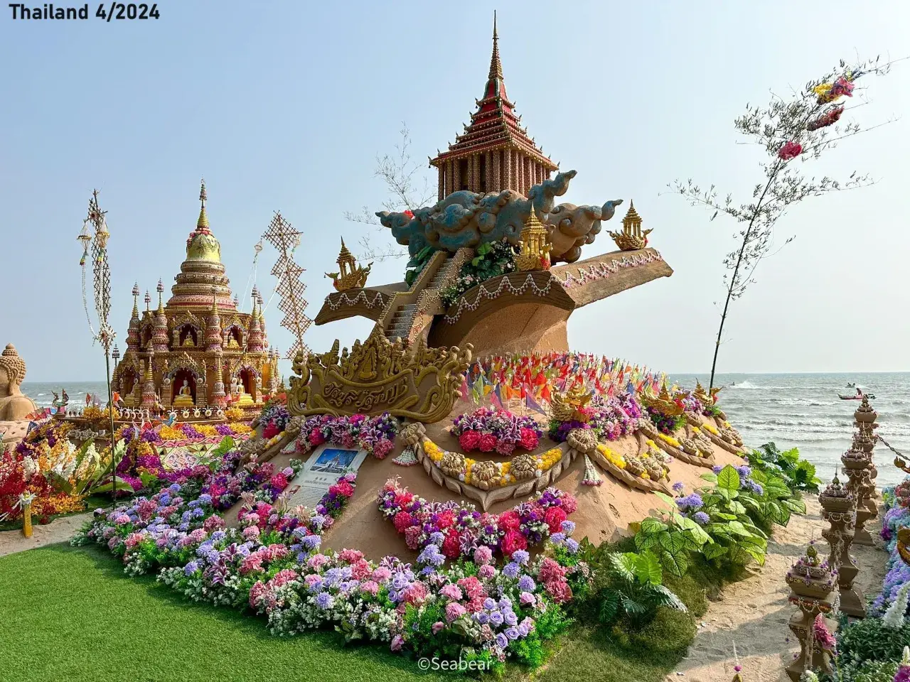Sand Pagodas at Wan Lai Festival 2024 🇹🇭