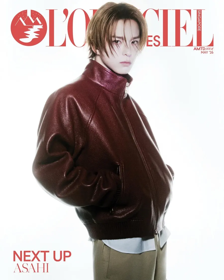 (TREASURE) Asahi @ L'OFFICIEL HOMMES Singapore Malaysia Hong Kong May 2026