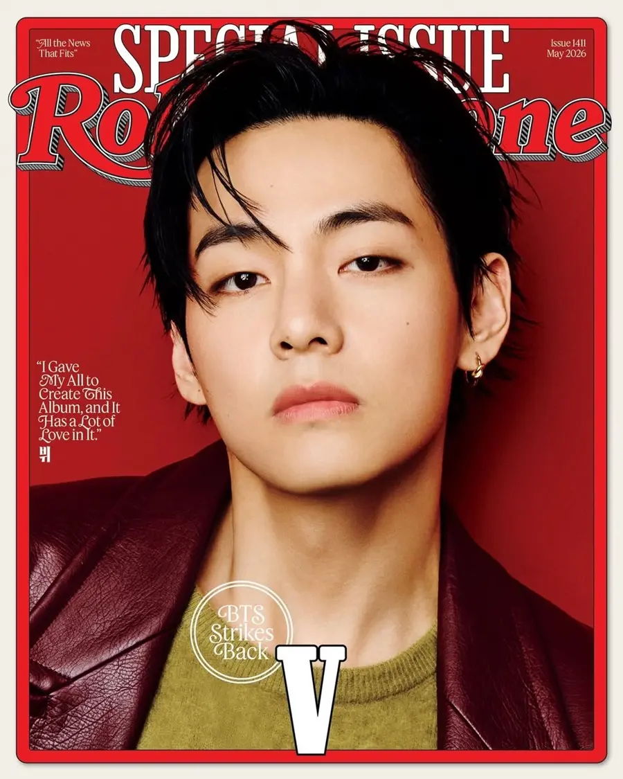 BTS @ Rolling Stone Magazine issue 1411 May 2026