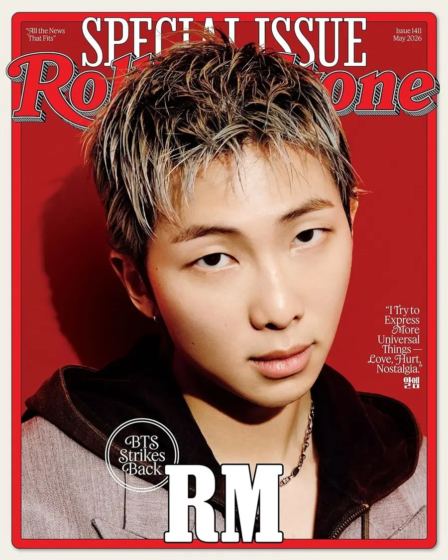 BTS @ Rolling Stone Magazine issue 1411 May 2026