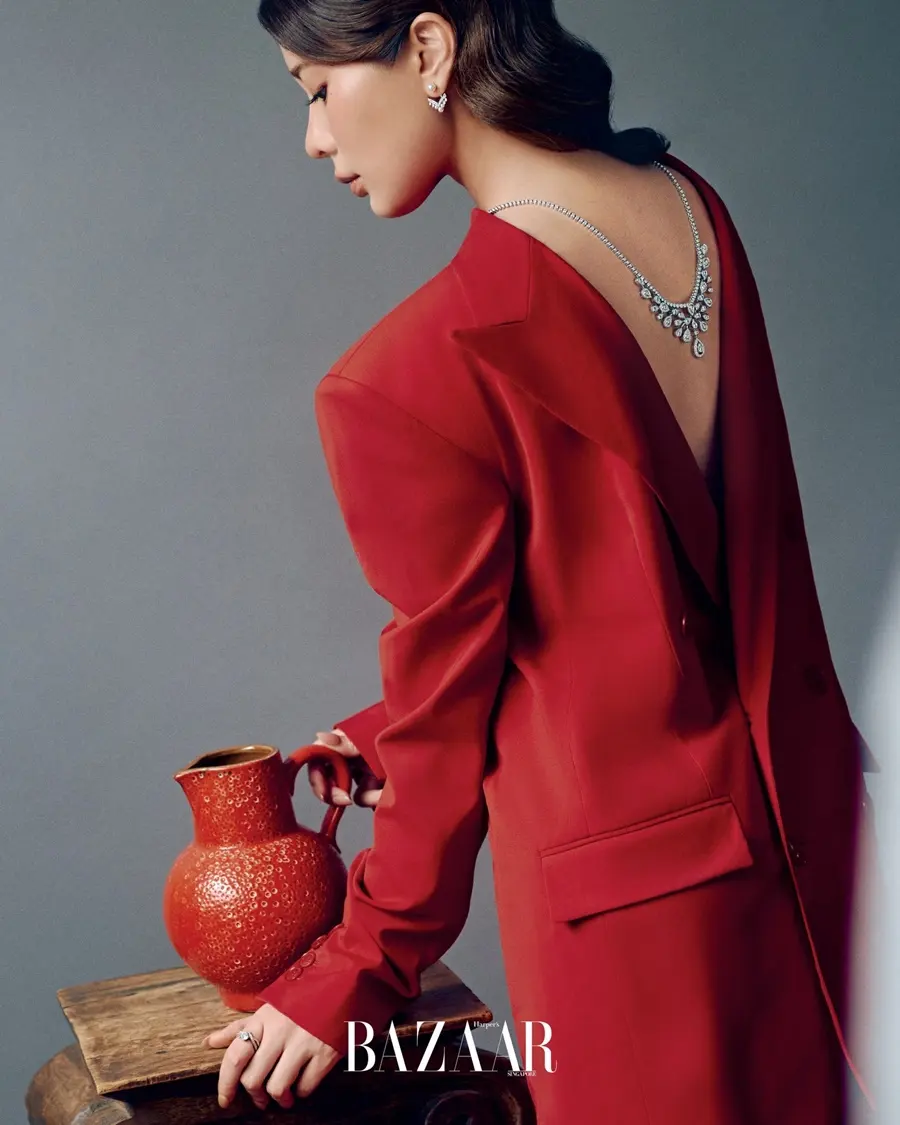 เก้า สุภัสสรา @ Harper's BAZAAR Singapore May 2026