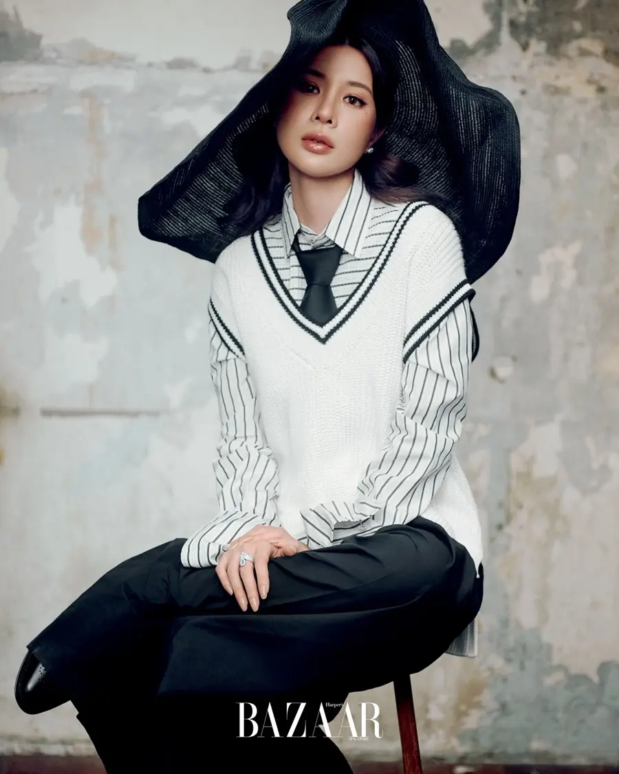 เก้า สุภัสสรา @ Harper's BAZAAR Singapore May 2026