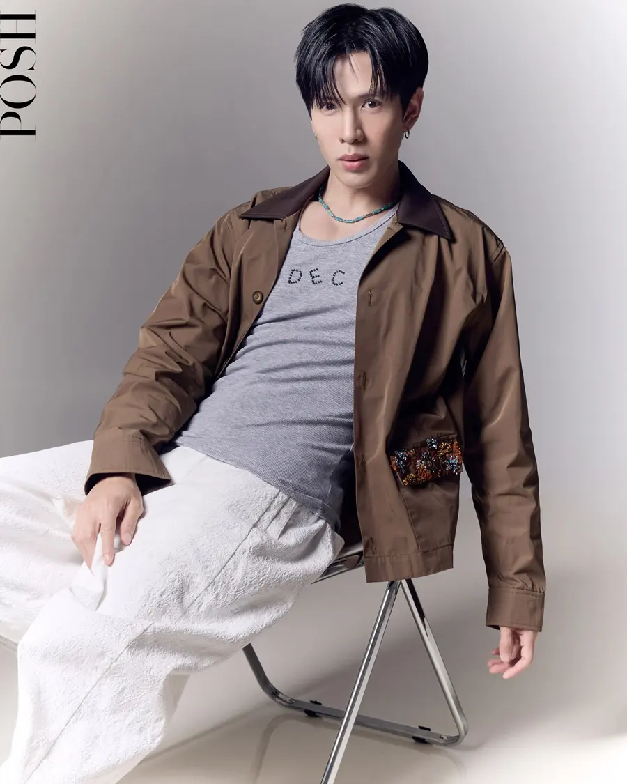 ฟิล์ม ธนภัทร,เทศน์ ไมรอน & เพิร์ธ วีริณฐ์ศรา @ POSH Magazine Thailand