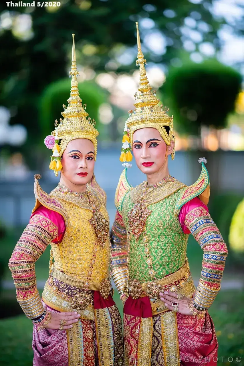 Phra Ram and Phra Lak Khon Characters 🇹🇭