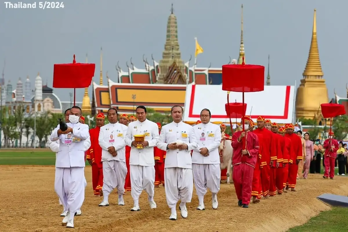 Thai Royal Ploughing Ceremony 2024 🇹🇭