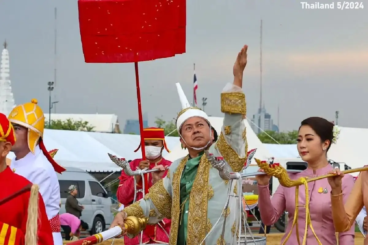 Thai Royal Ploughing Ceremony 2024 🇹🇭