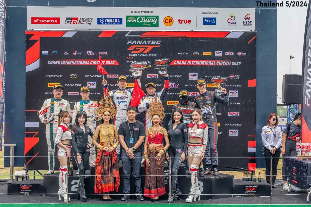 Thai Apsara Dance at GT World Challenge Asia 2024 🇹🇭