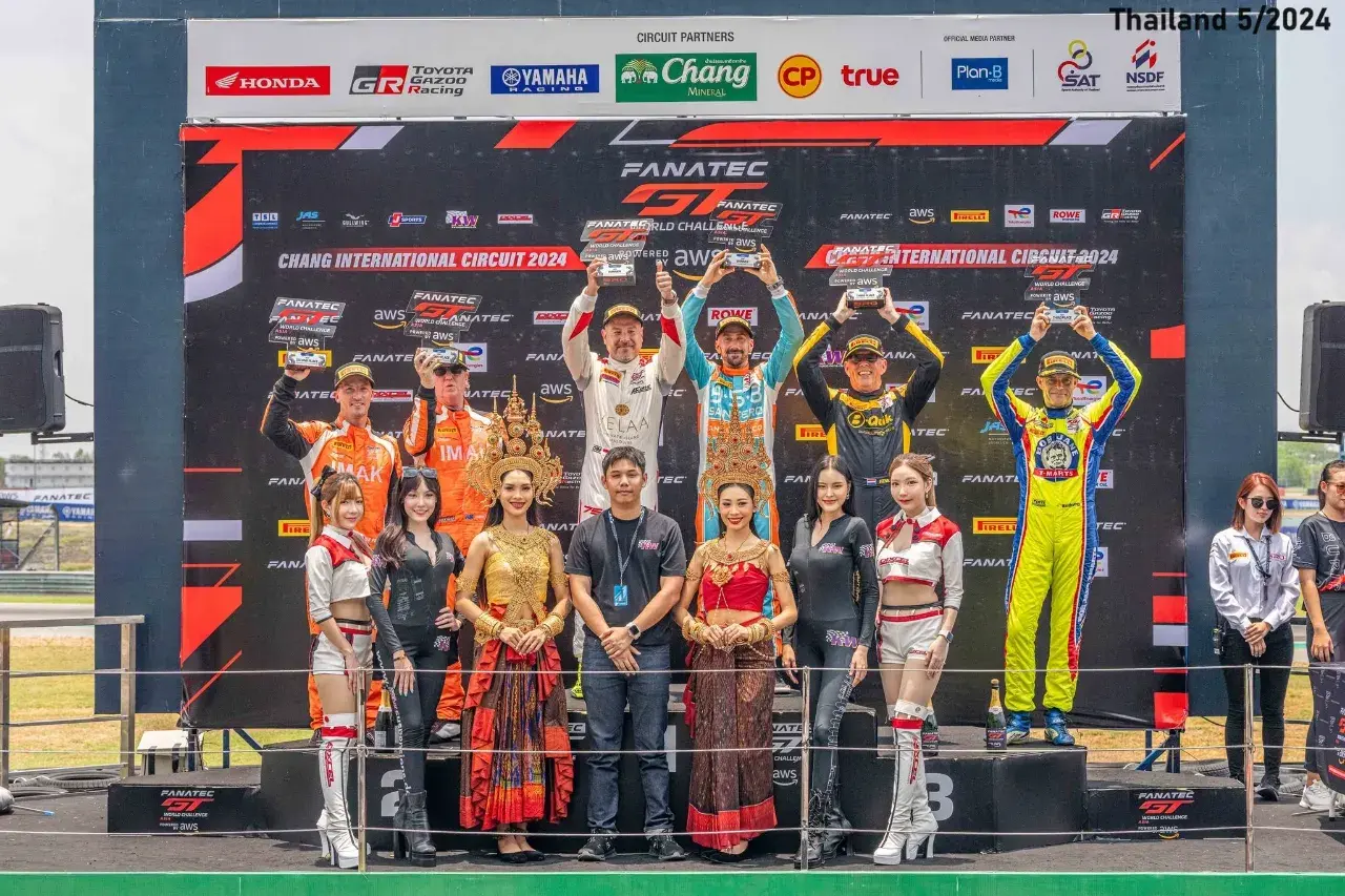 Thai Apsara Dance at GT World Challenge Asia 2024 🇹🇭