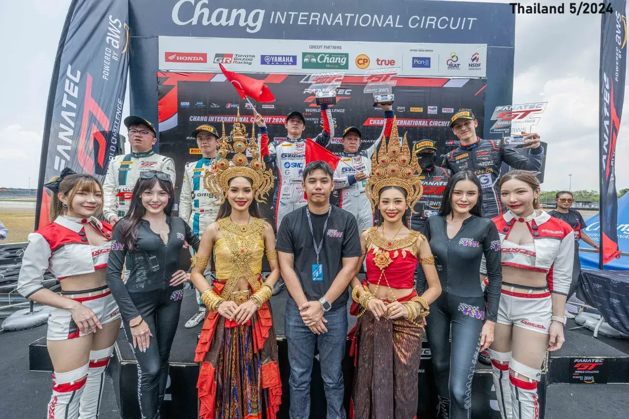 Thai Apsara Dance at GT World Challenge Asia 2024 🇹🇭
