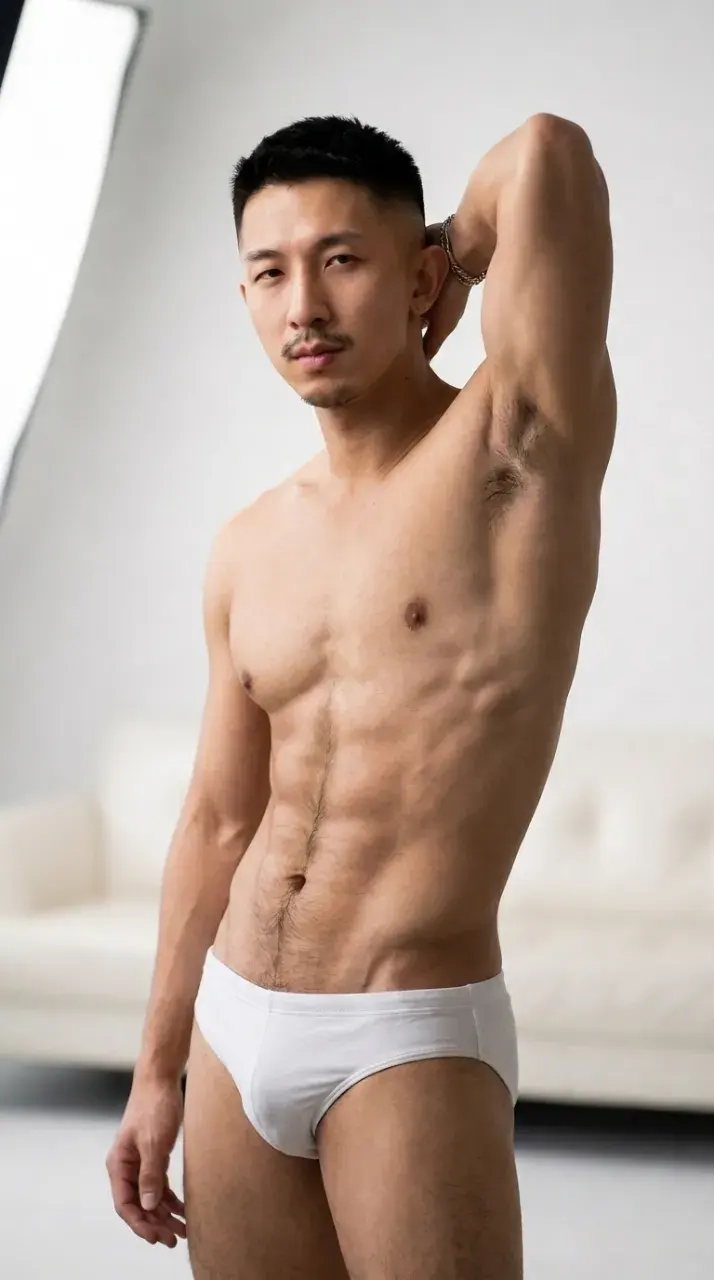 M1993 - แอม ณรงพัฒน์ นายแบบที่ขนสวย นมสวย ตี๋น้ำเดิน