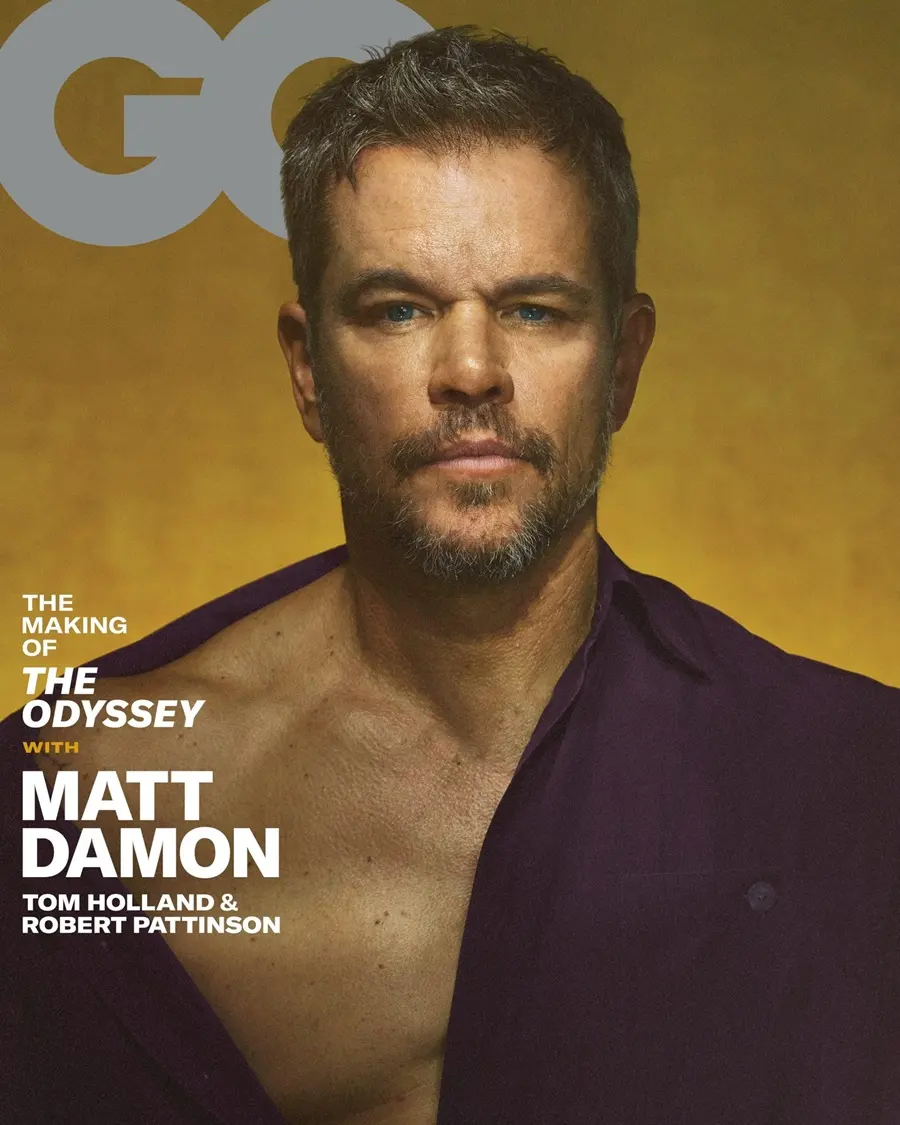 Matt Damon, Robert Pattinson & Tom Holland @ GQ US Summer 2026