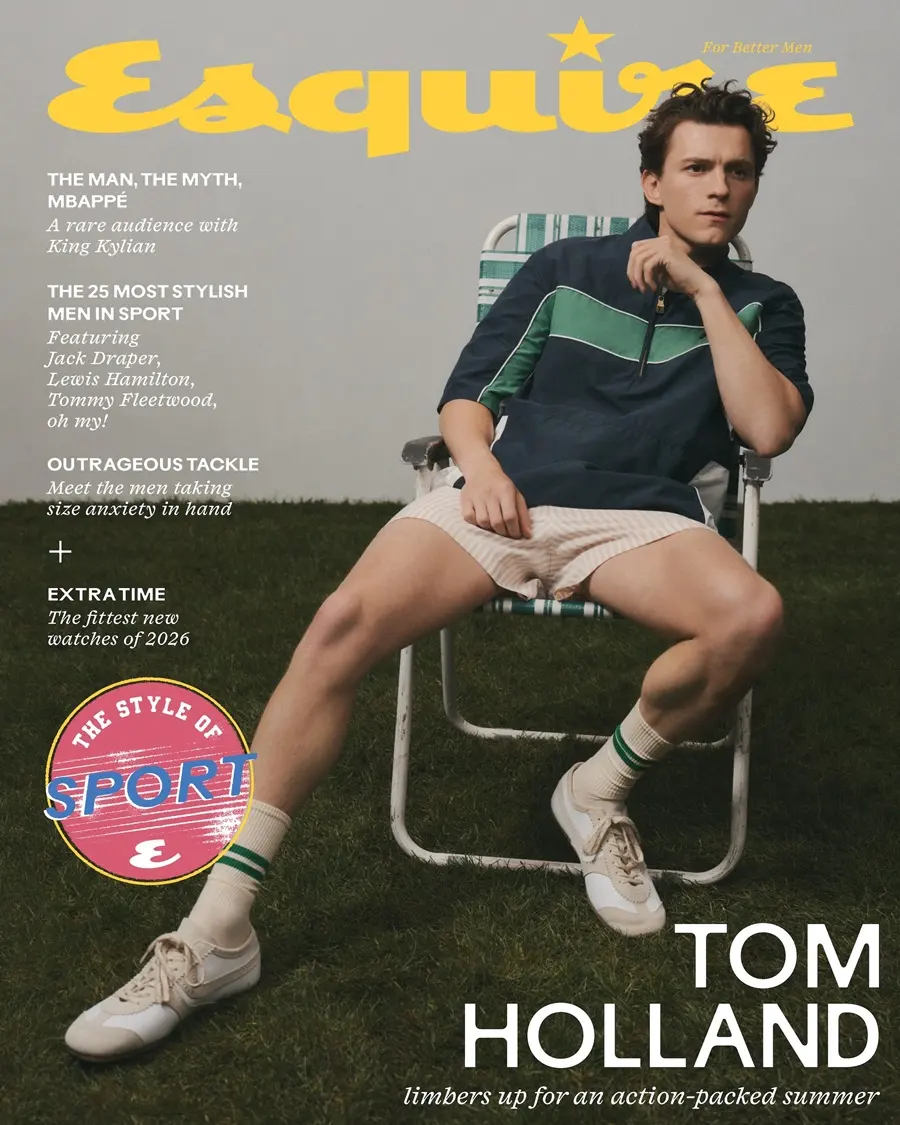 Tom Holland @ Esquire UK July 2026