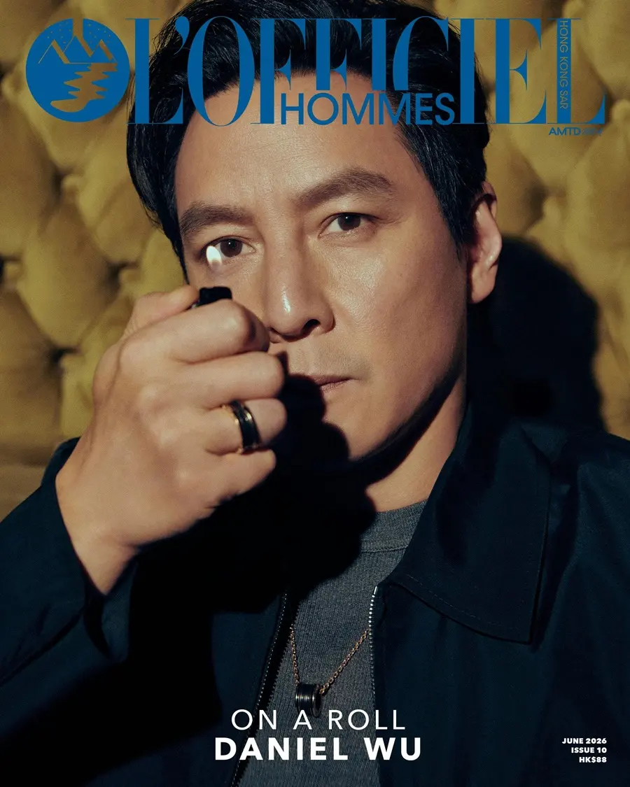 Daniel Wu @ L'OFFICIEL HOMMES Hong Kong June 2026