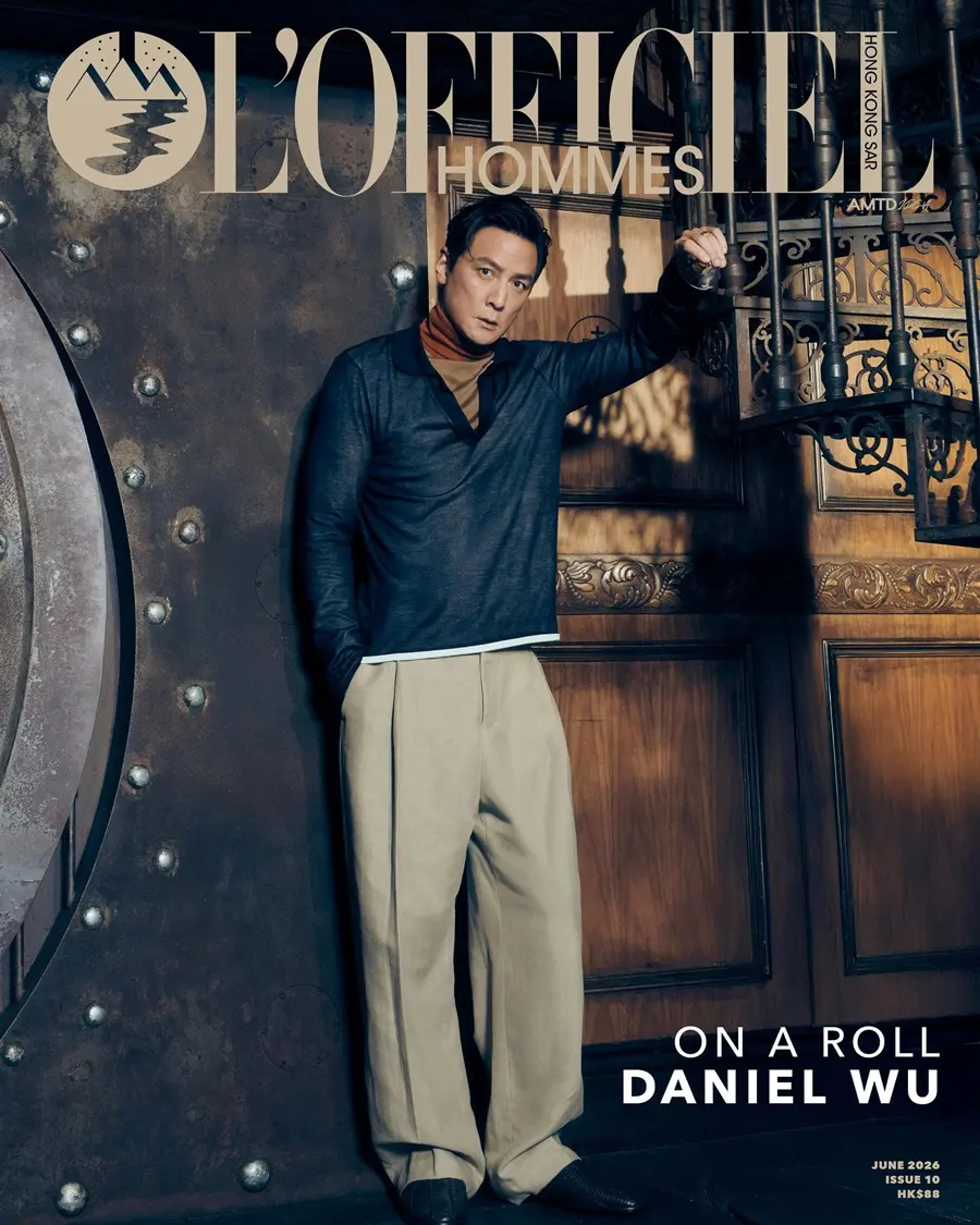 Daniel Wu @ L'OFFICIEL HOMMES Hong Kong June 2026
