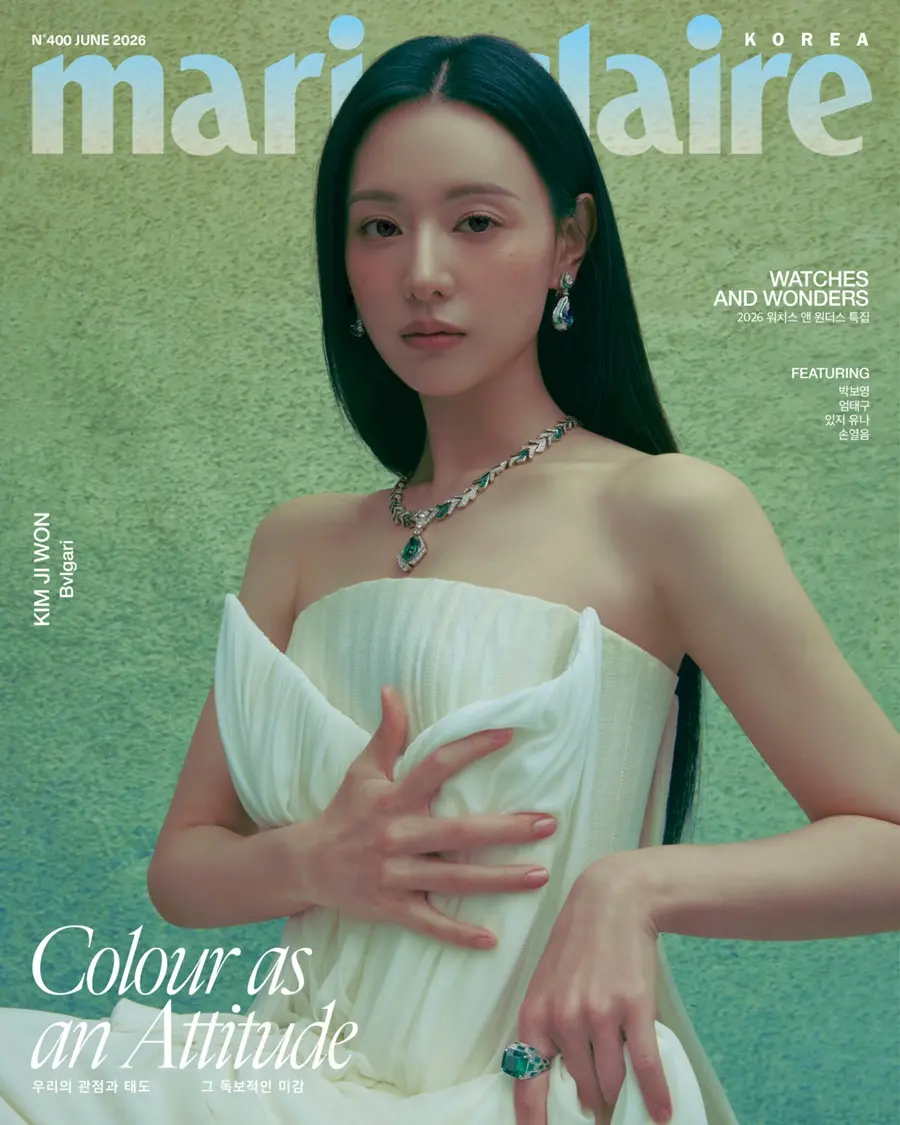 Kim Ji won @ Marie Claire Korea June 2026