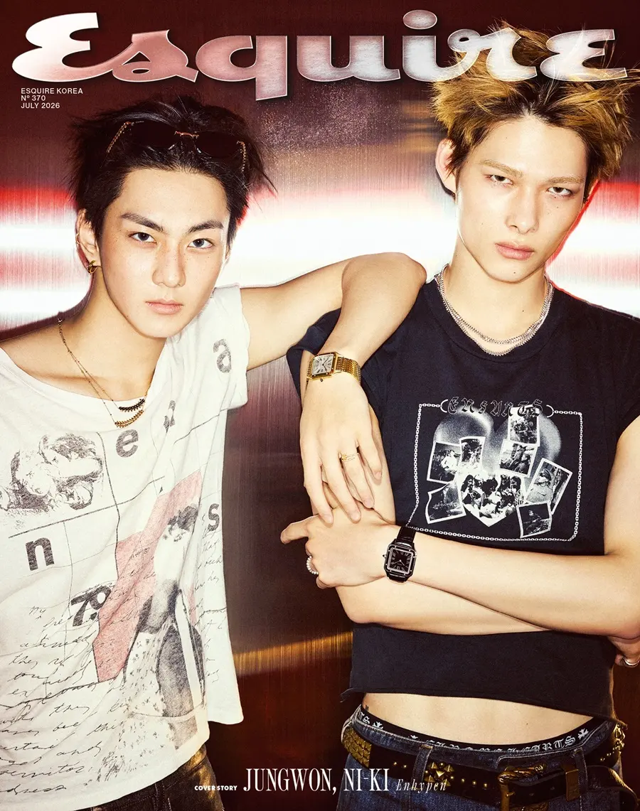 (ENHYPEN) Jungwon & Niki @ Esquire Korea July 2026