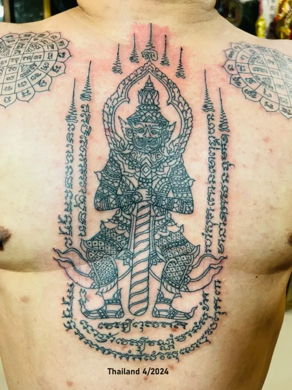 Thai Sak Yant: Thao Wessuwan 🇹🇭