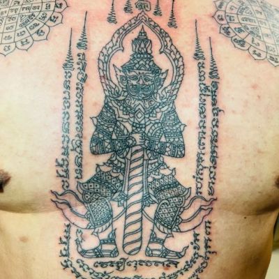 Thai Sak Yant: Thao Wessuwan 🇹🇭