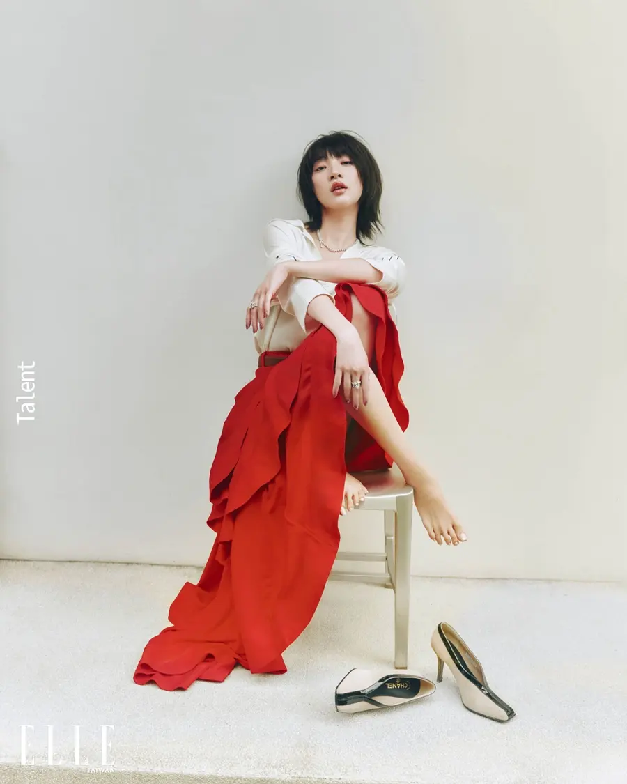 ออกแบบ-ชุติมณฑน์ & Moon Lee @ ELLE Taiwan May 2026