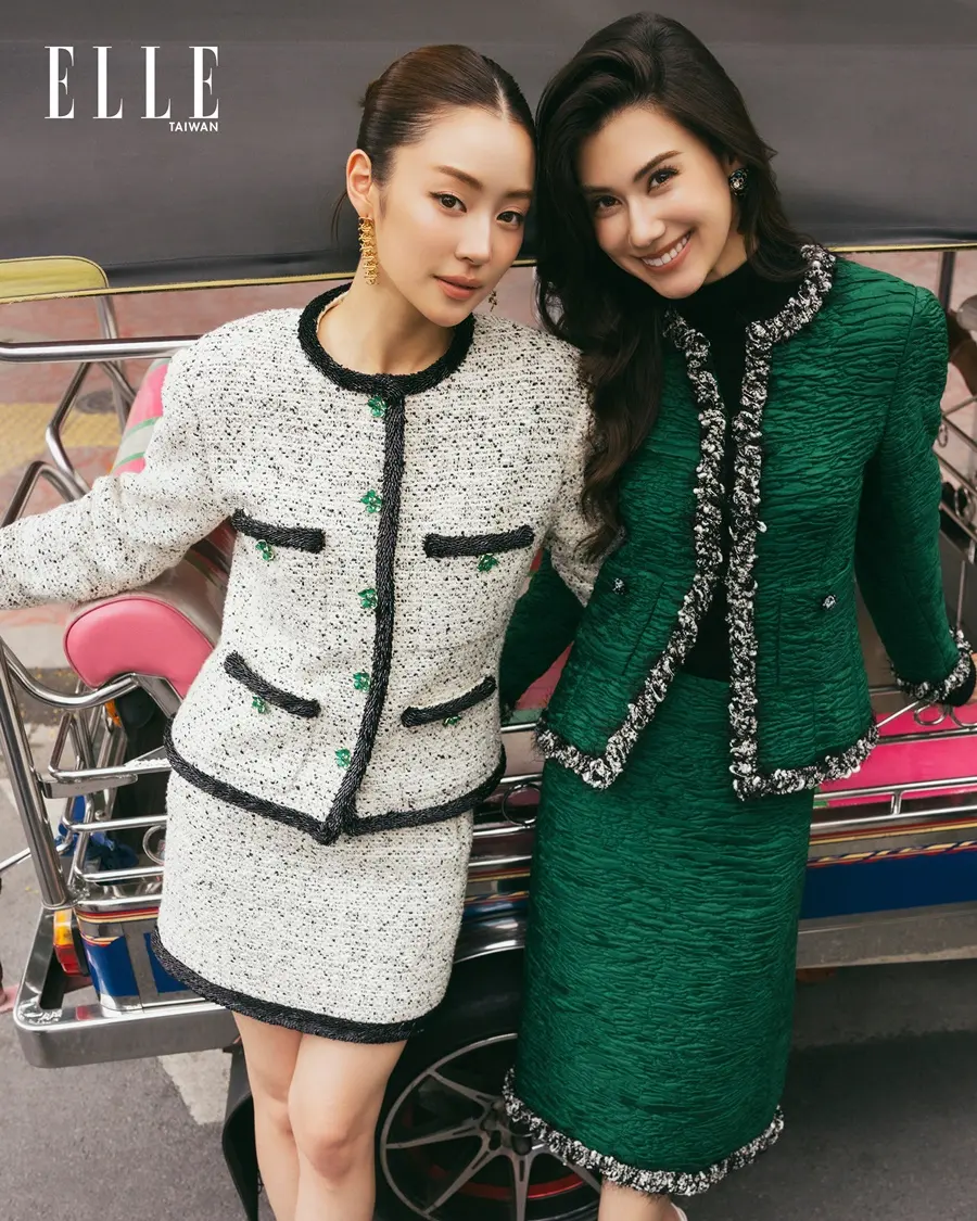 หมิว-ณัชชา & ลีน่า-ลลินา @ ELLE Taiwan June 2026