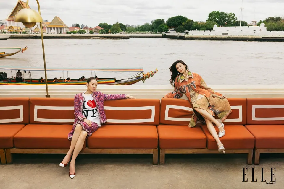 หมิว-ณัชชา & ลีน่า-ลลินา @ ELLE Taiwan June 2026