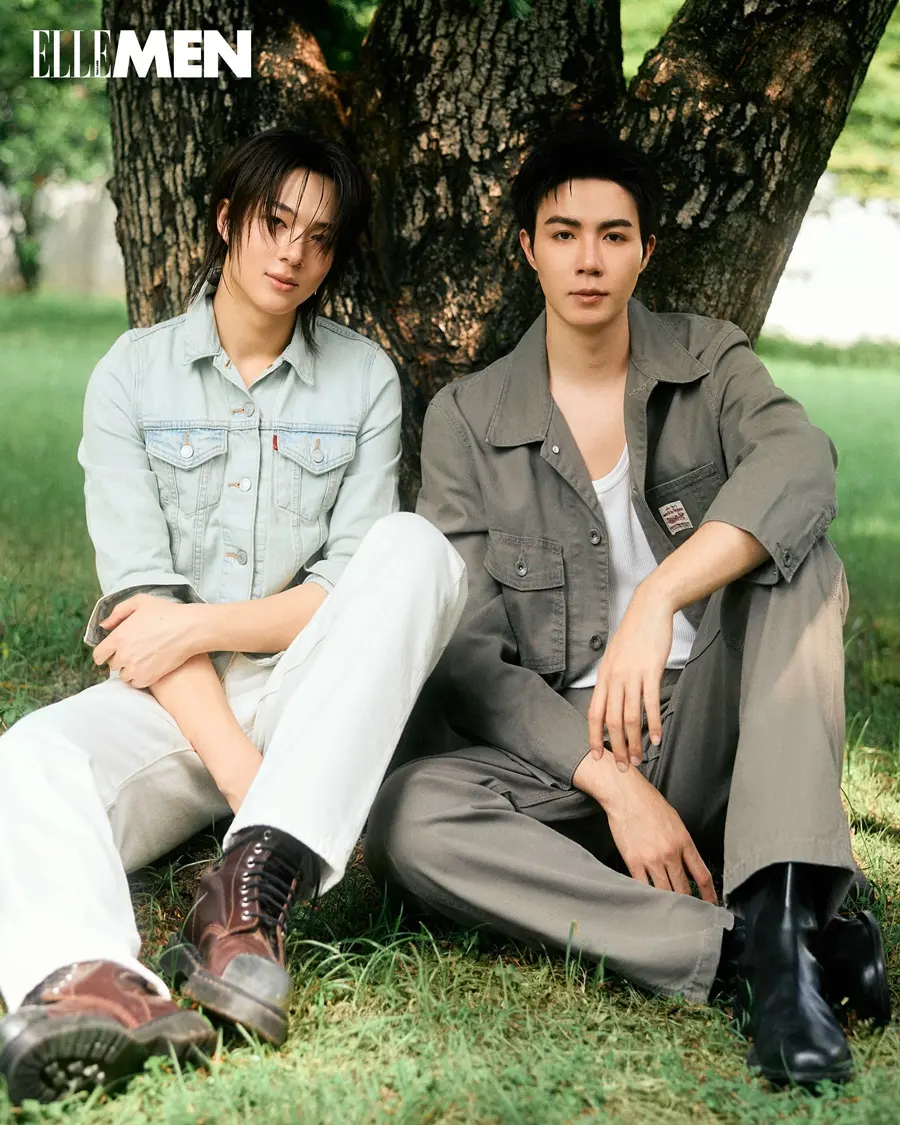 ซี-พฤกษ์ & นุนิว-ชวรินทร์ @ ELLE MEN Thailand June 2026