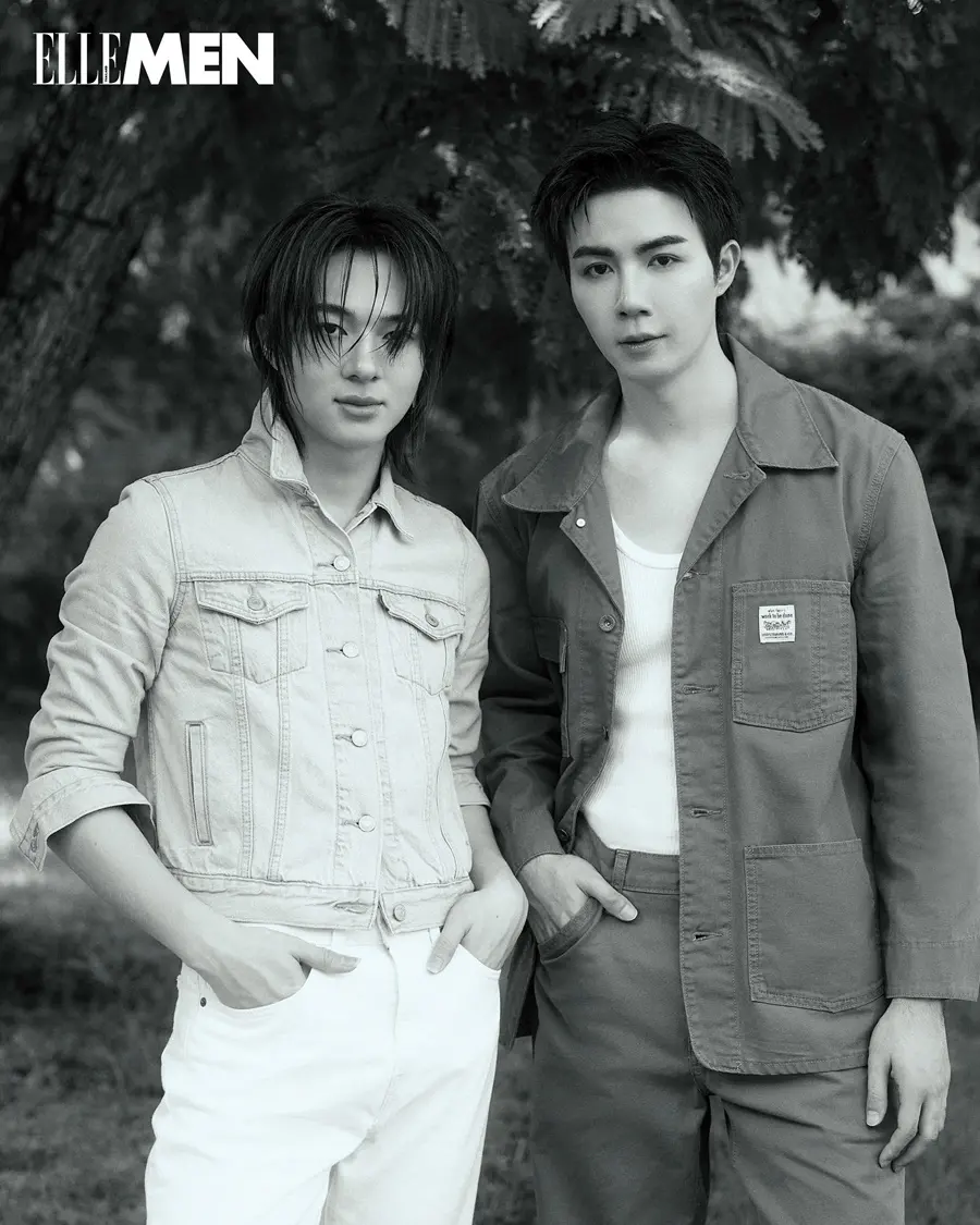 ซี-พฤกษ์ & นุนิว-ชวรินทร์ @ ELLE MEN Thailand June 2026