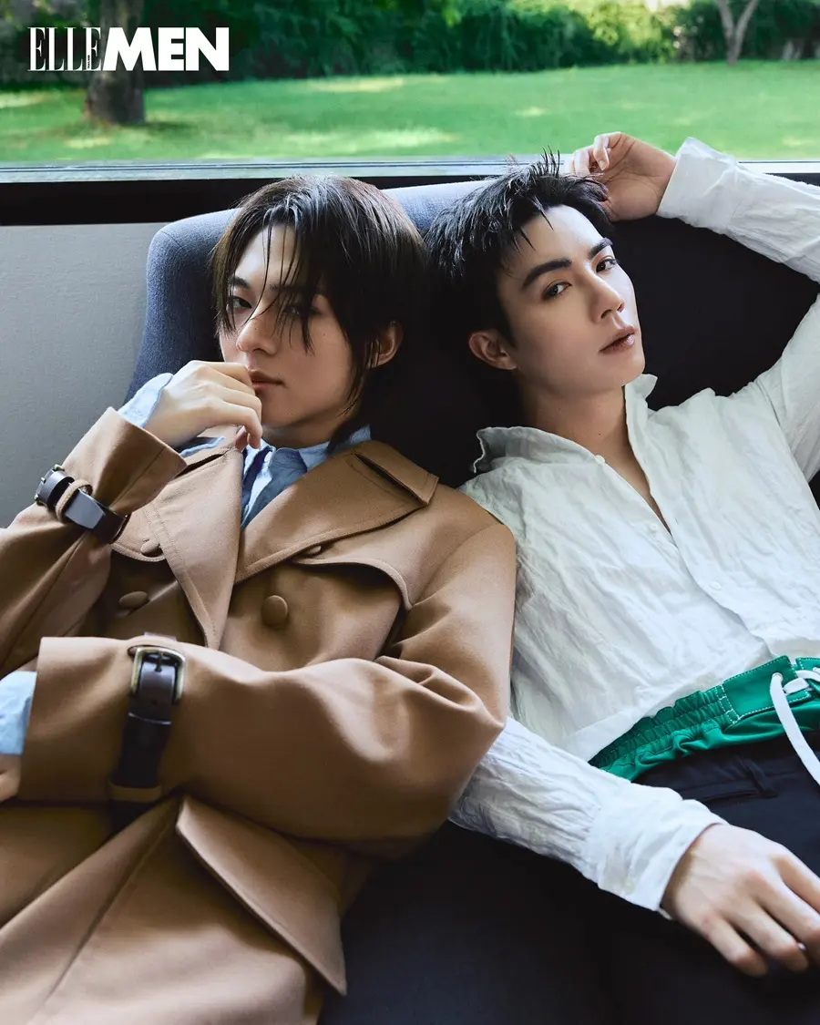 ซี-พฤกษ์ & นุนิว-ชวรินทร์ @ ELLE MEN Thailand June 2026