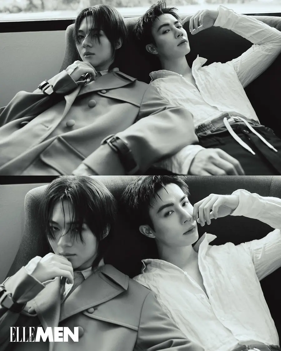 ซี-พฤกษ์ & นุนิว-ชวรินทร์ @ ELLE MEN Thailand June 2026