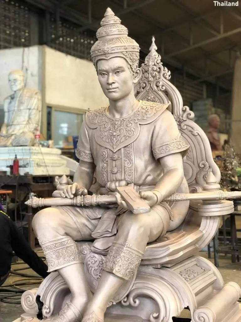 Sculpture of King Mengrai, Thailand 🇹🇭