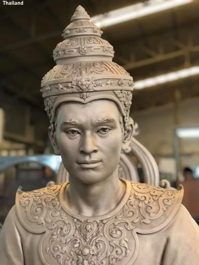 Sculpture of King Mengrai, Thailand 🇹🇭