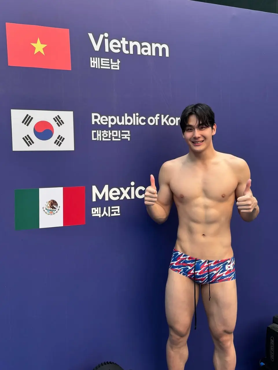 Finswimming Athlete : Taewoo Kim