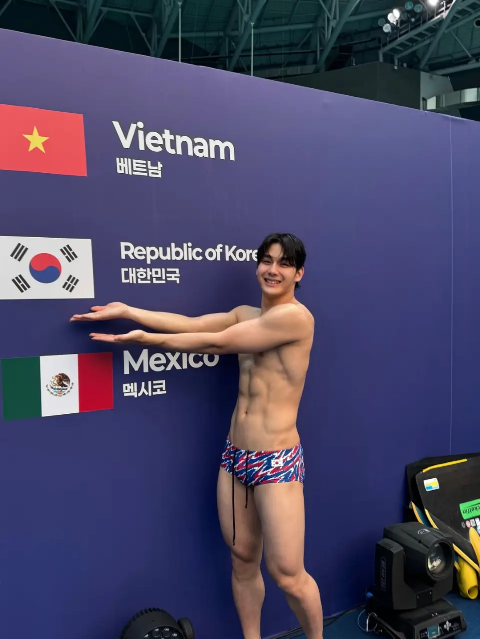 Finswimming Athlete : Taewoo Kim