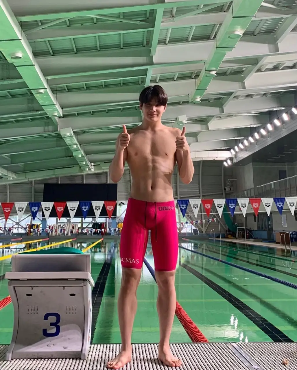 Finswimming Athlete : Taewoo Kim
