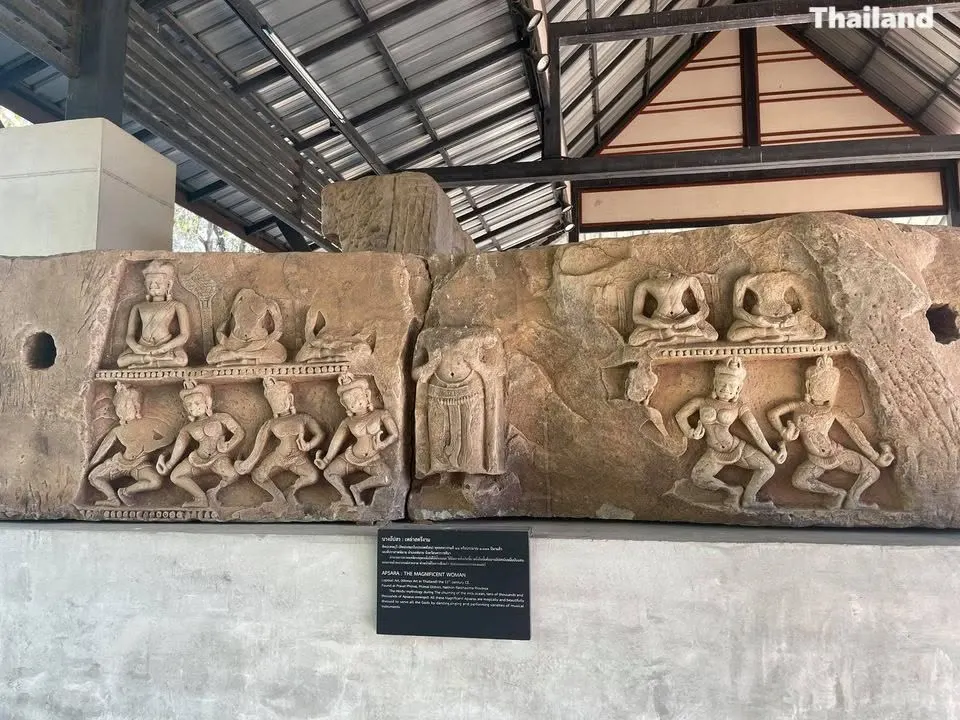 Bas Relief of Thai Apsaras of Phimai 🇹🇭