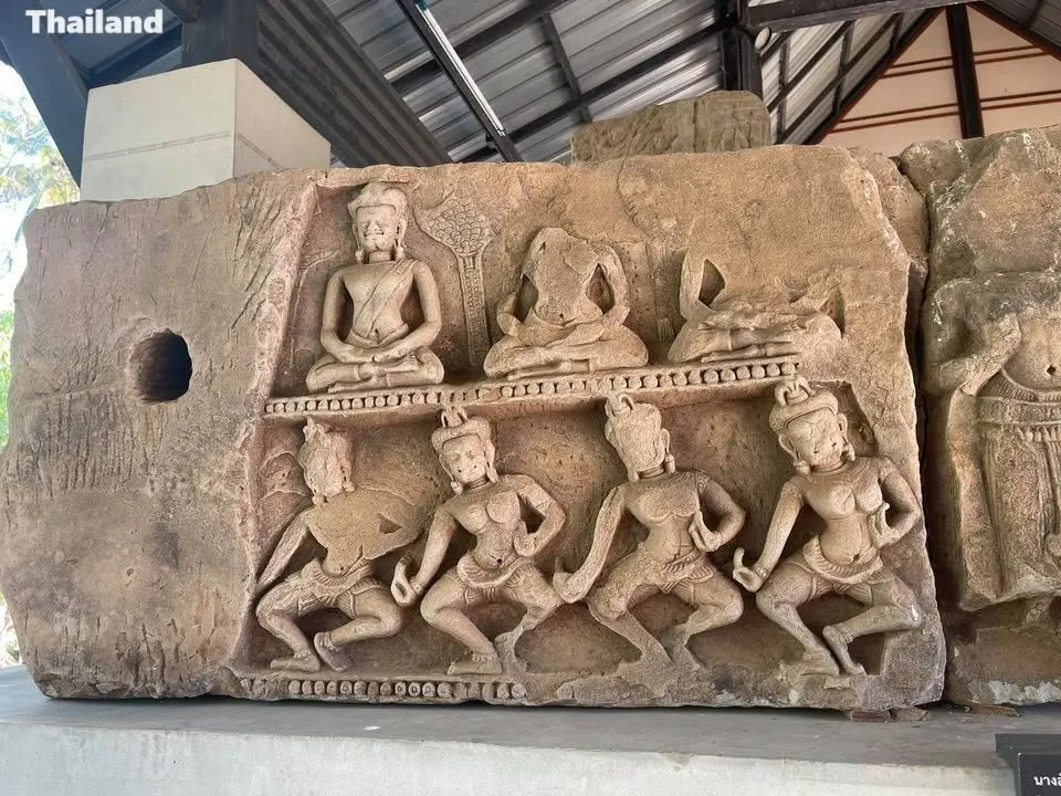 Bas Relief of Thai Apsaras of Phimai 🇹🇭
