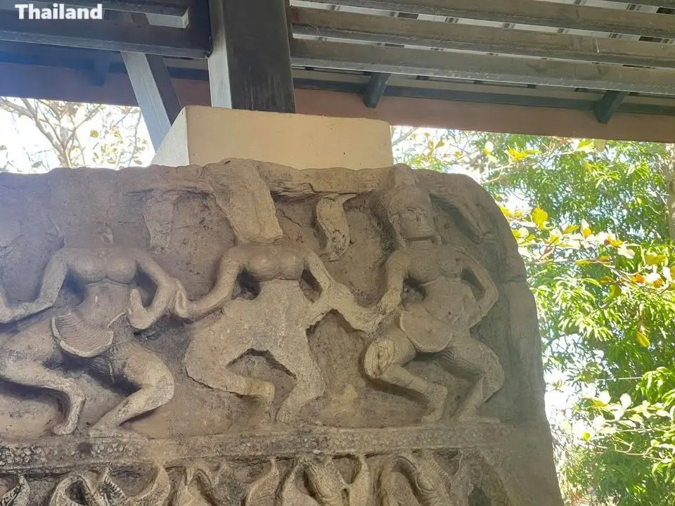 Bas Relief of Thai Apsaras of Phimai 🇹🇭