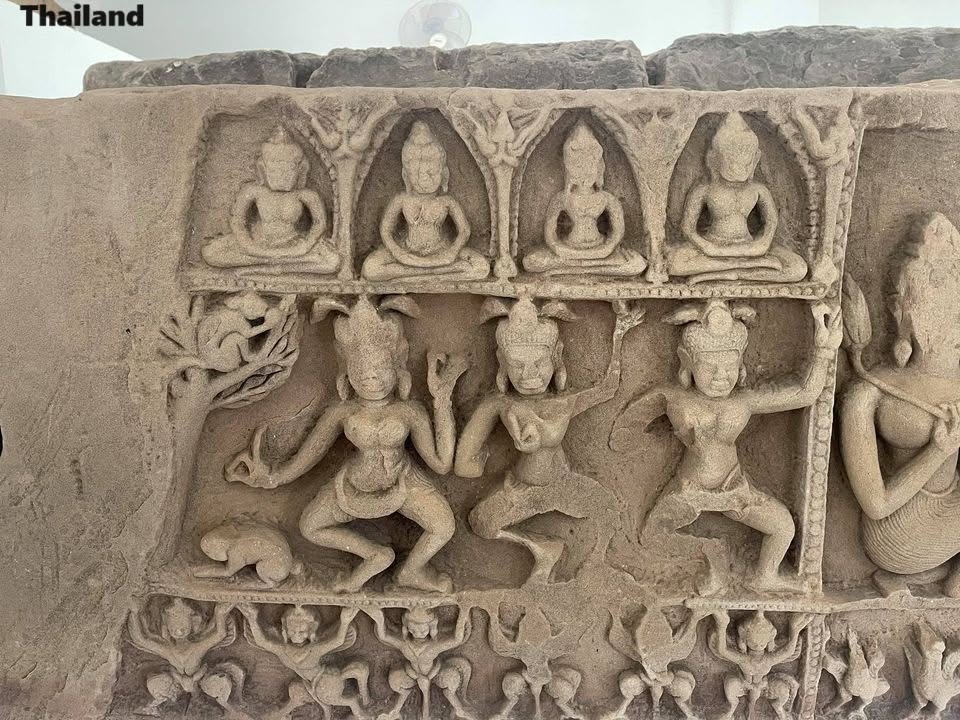 Bas Relief of Thai Apsaras of Phimai 🇹🇭