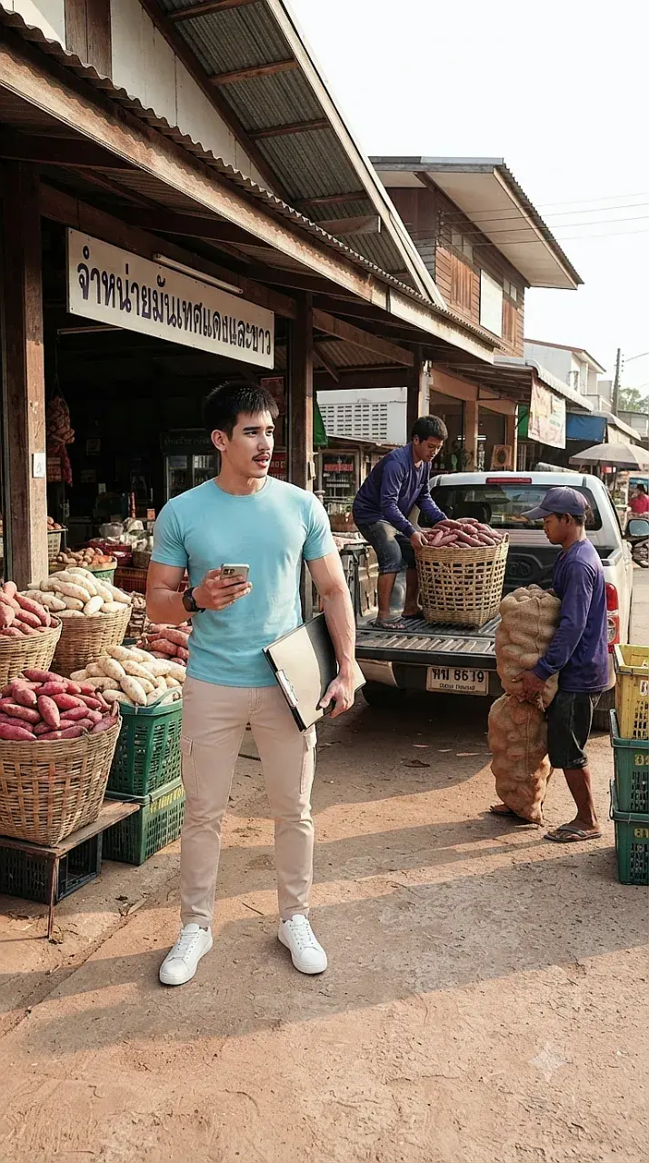 มันเทศหัวใหญ่ยาว