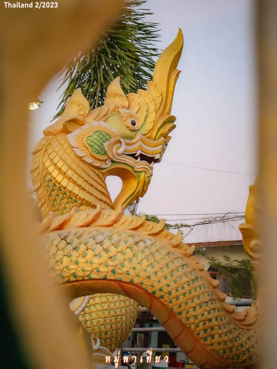 Great Naga Statue and Thai Temple in Nong Khai 🇹🇭