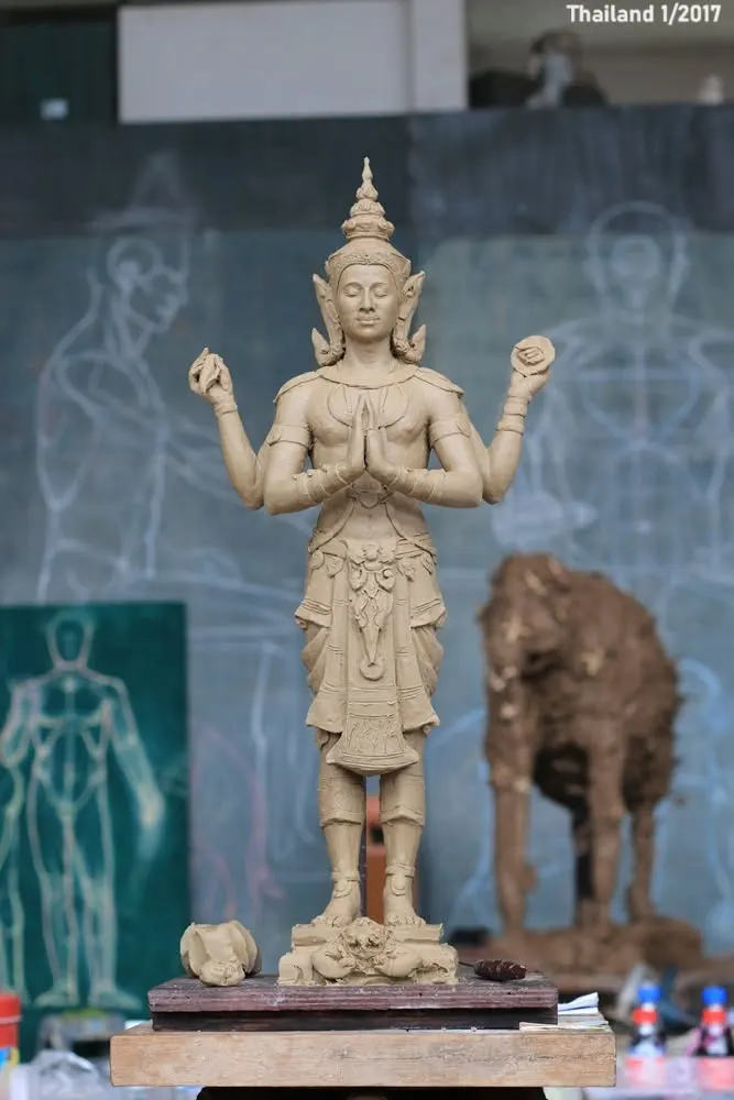 Thai-Style Sculpture of Vishnu 🇹🇭
