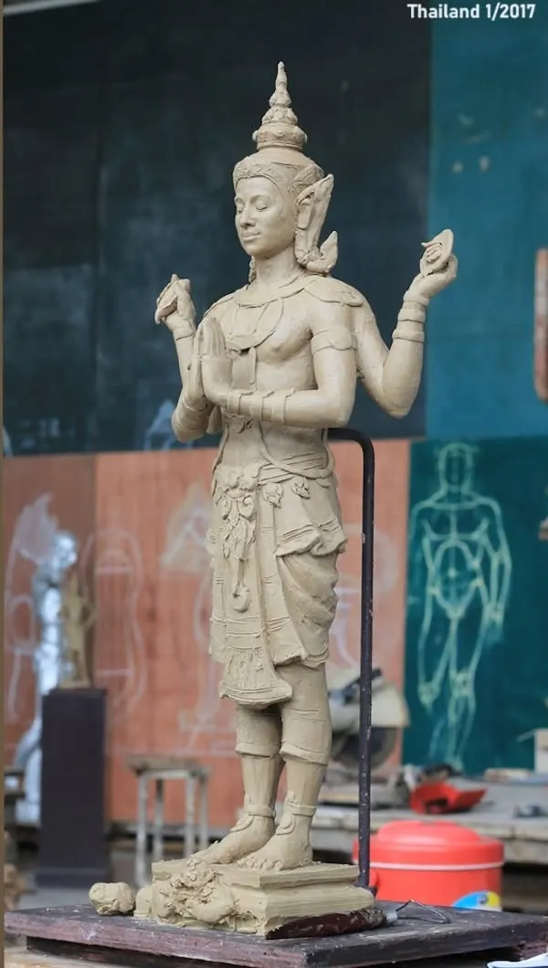 Thai-Style Sculpture of Vishnu 🇹🇭