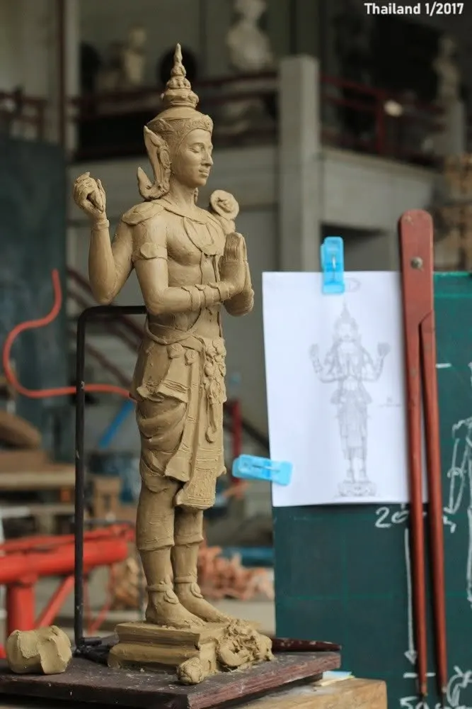 Thai-Style Sculpture of Vishnu 🇹🇭