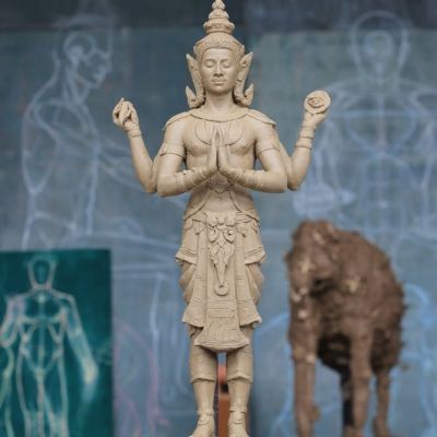 Thai-Style Sculpture of Vishnu 🇹🇭