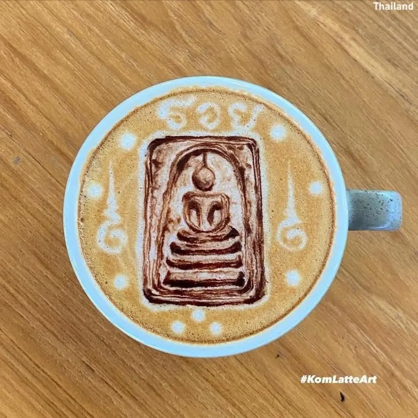 Latte Arts by Thai Artist 🇹🇭